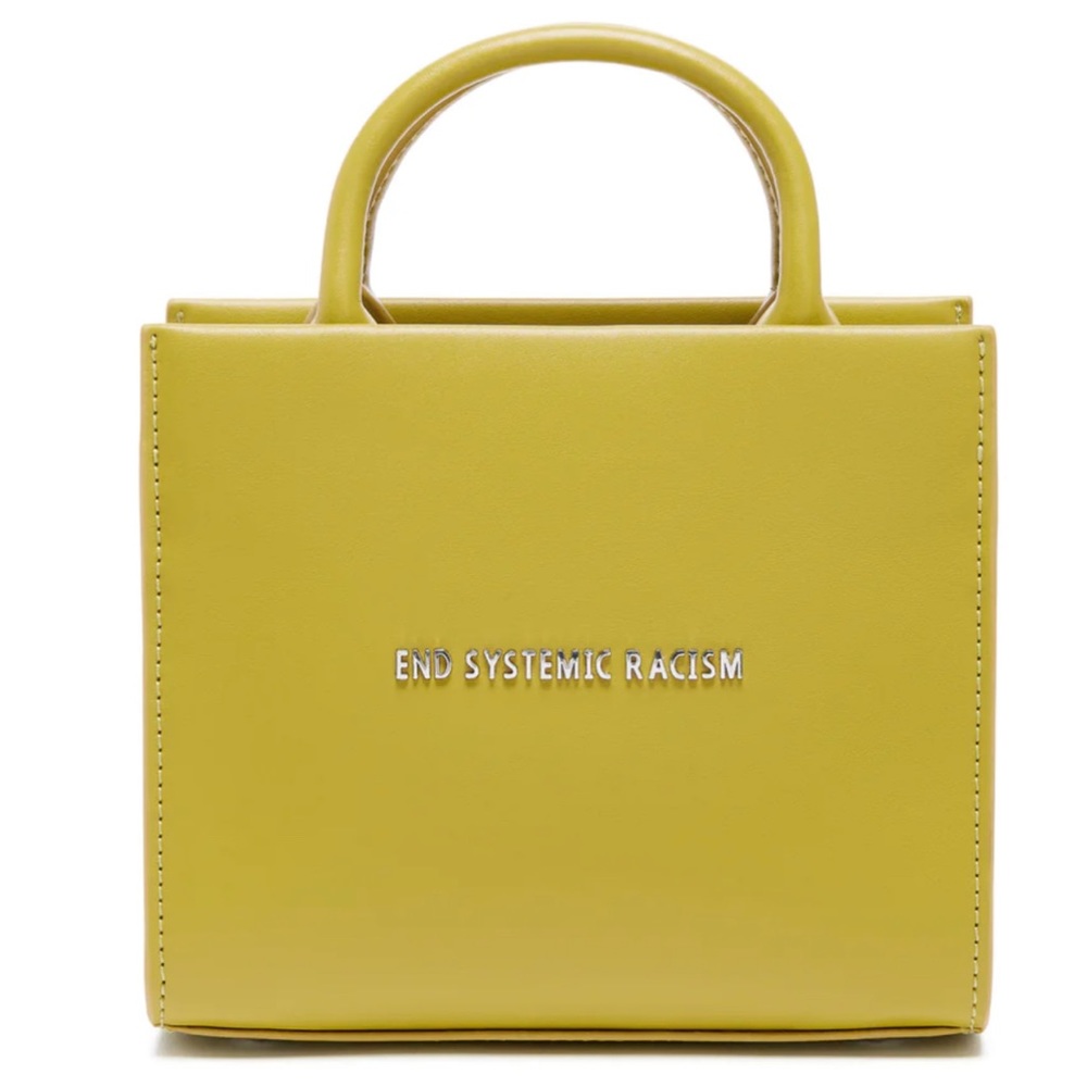 Brandon Blackwood ESR Tote- Apple Leather Yellow Green